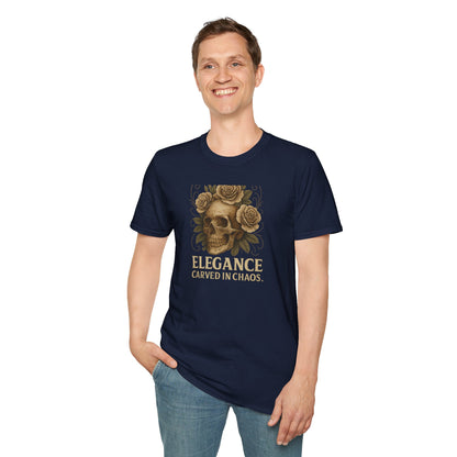 ELEGANCE CARVED IN CHAOS TEE