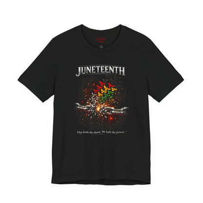 Juneteenth 'They Broke the Chains, We Built the Future' Graphic Tee