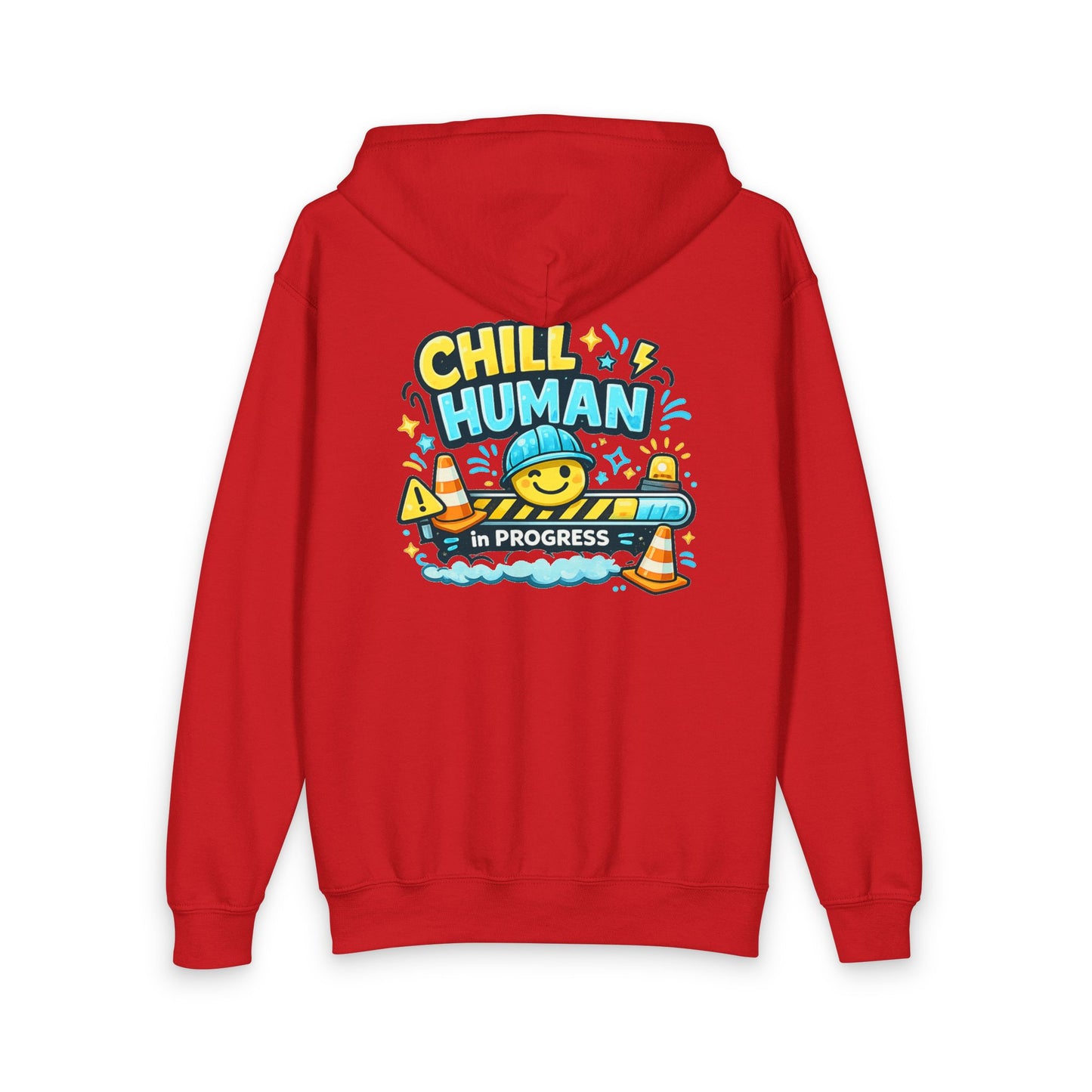 Chill Human Zipped Hoodie