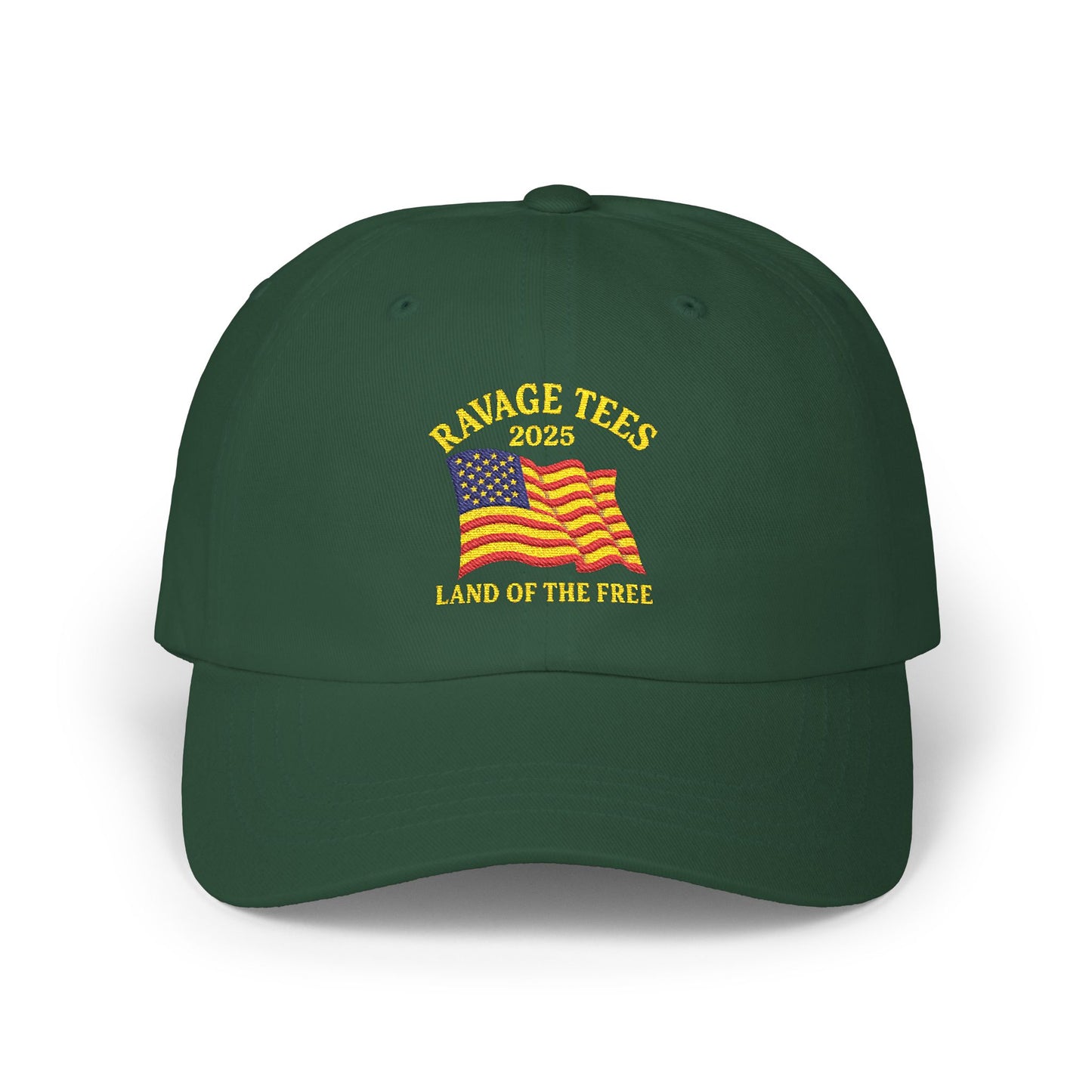 RAVAGE Embroidered Cap — American Flag