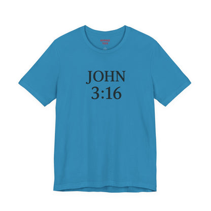 **JOHN 3:16 Faith-Inspired Unisex Tee