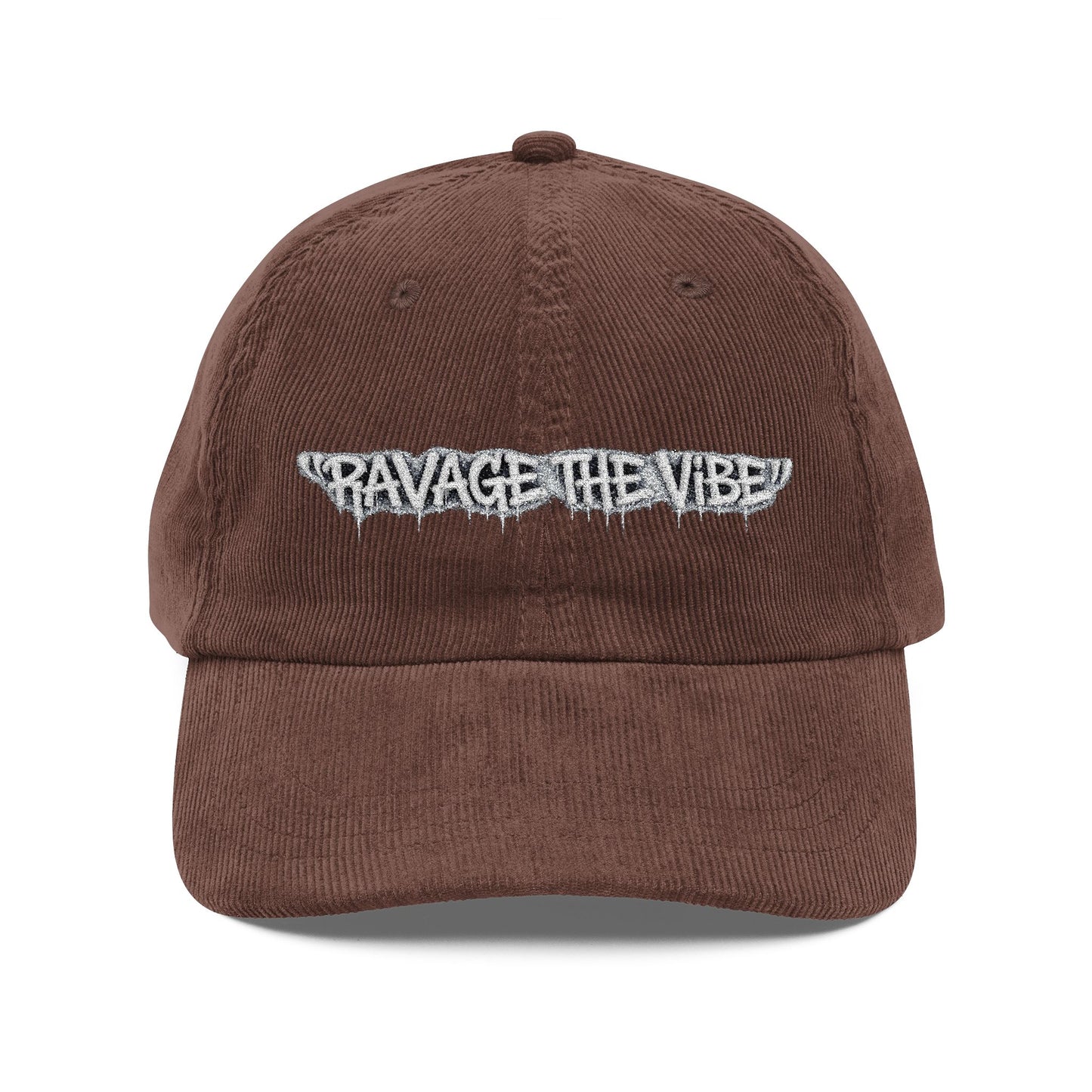 "Ravage The Vibe" Embroidered Vintage Cap