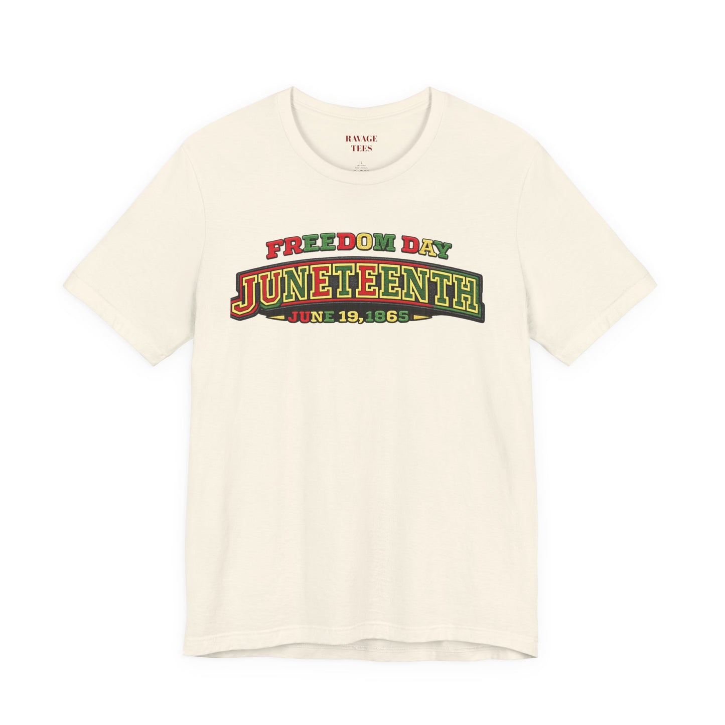 Juneteenth Freedom Day June 19, 1865" Tee