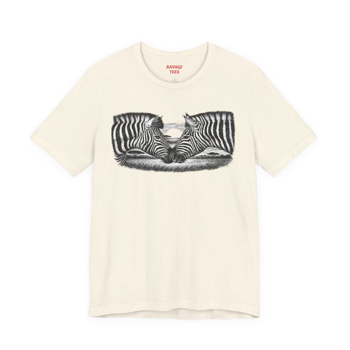 Zebra Heart Tee
