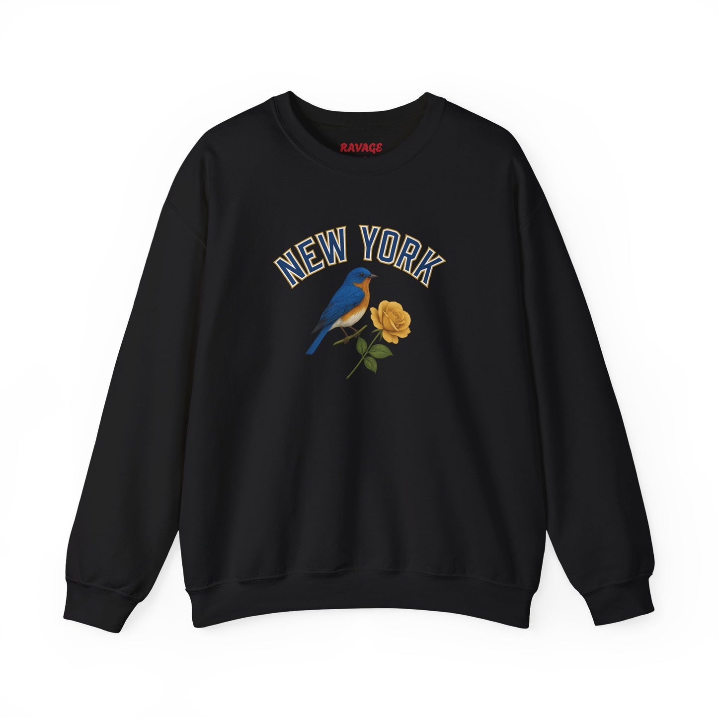 RAVAGE New York Vibe Unisex Crewneck Sweatshirt-Cozy Street wear