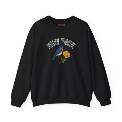 RAVAGE New York Vibe Unisex Crewneck Sweatshirt-Cozy Street wear