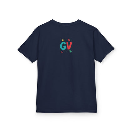 Kids Good Vibes T-Shirt – Fun Graphic Tee with Positive Message, Cool Summer Outfit, Birthday Gift for Children