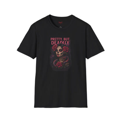 PRETTY, BUT DEADLY Graphic T-Shirt – Unisex Tee | Eco-Friendly Nature Shirt for Summer Style, Casual Wear & Gifts for Nature Lovers