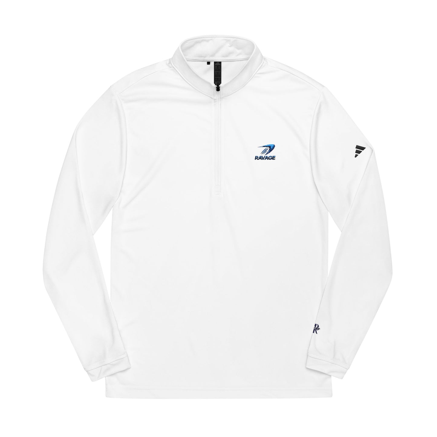 Embroidered Adidas Quarter-Zip Pullover