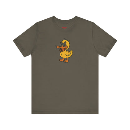 Cute Duck Graphic Tee for Animal Lovers, Unisex T-Shirt, Funny Gift Idea, Casual Wear, Summer Outfit