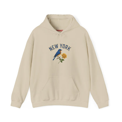 NEW YORK "THE EMPIRE STATE" Unisex Hoodie – Cozy Sweatshirt, Casual Travel Souvenir, Relaxed Streetwear Gift for Nature & City Lovers