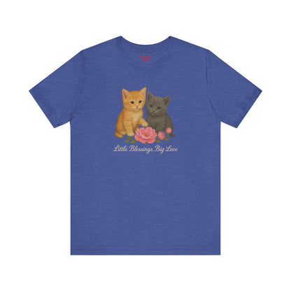 Cute Cat Graphic Tee, Casual Unisex Shirt, Animal Lover Gift, Perfect for Birthdays, Everyday Wear, Cat Mom Shirt, Pet Lover Apparel
