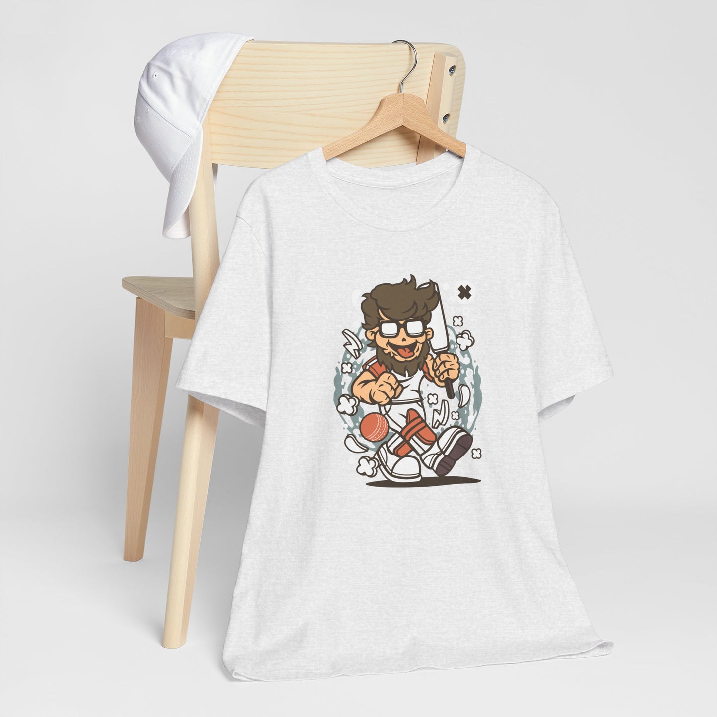 Retro Gamer Cartoon Character Tee