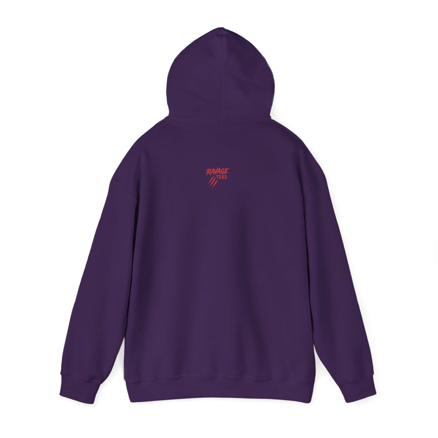 RAVAGE TEES Minimalist Unisex Hooded Sweatshirt – Cozy Everyday Wear for Style and Comfort