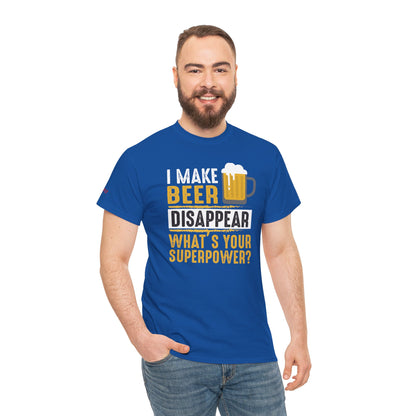 Unisex Beer Superpower Tee | Funny T-Shirt for Beer Lovers