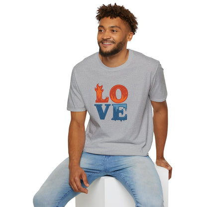 Soft Unisex Freedom & Love Graphic Tee | Gift & Daily Wear