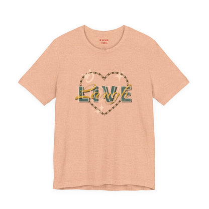 Liv Laugh Love Heart Graphic Tee
