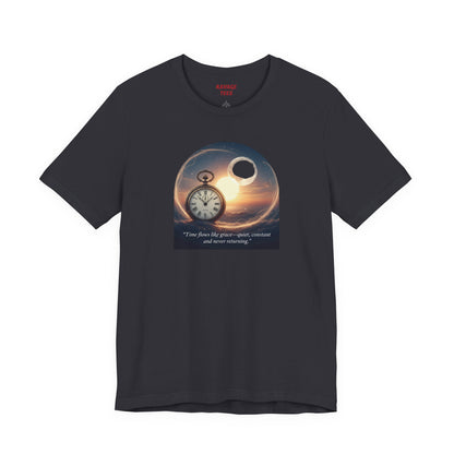 Cosmic Time Tee, Unisex T-Shirt, Inspirational Quote Shirt, Gift for Dreamers, Galaxy Graphic Tee