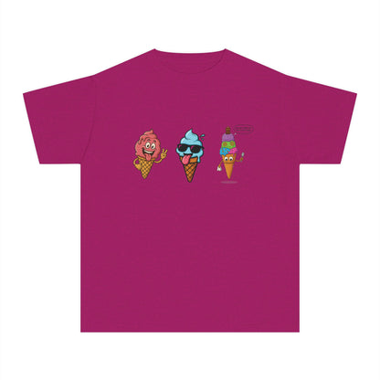 Cool Ice Cream Youth Tee: Fun Midweight Summer T-Shir