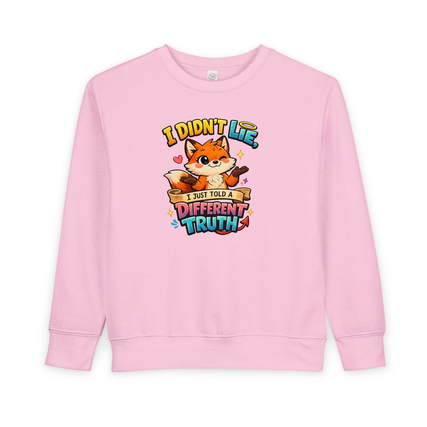 Fox Sweatshirt – Cute “Different Truth”