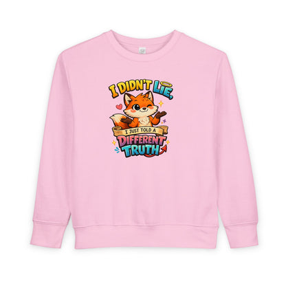 Fox Sweatshirt – Cute “Different Truth”