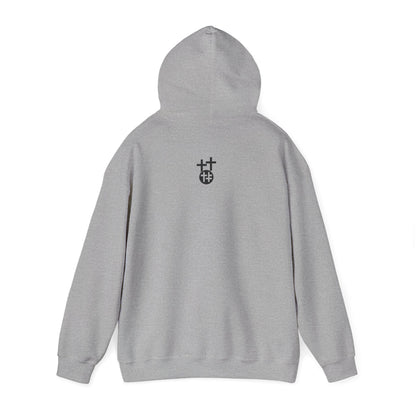 Calvary Cross Unisex Hoodie – Faith-Based Apparel, Christian Symbol Tee, Everyday Casual Wear, Inspirational Gift