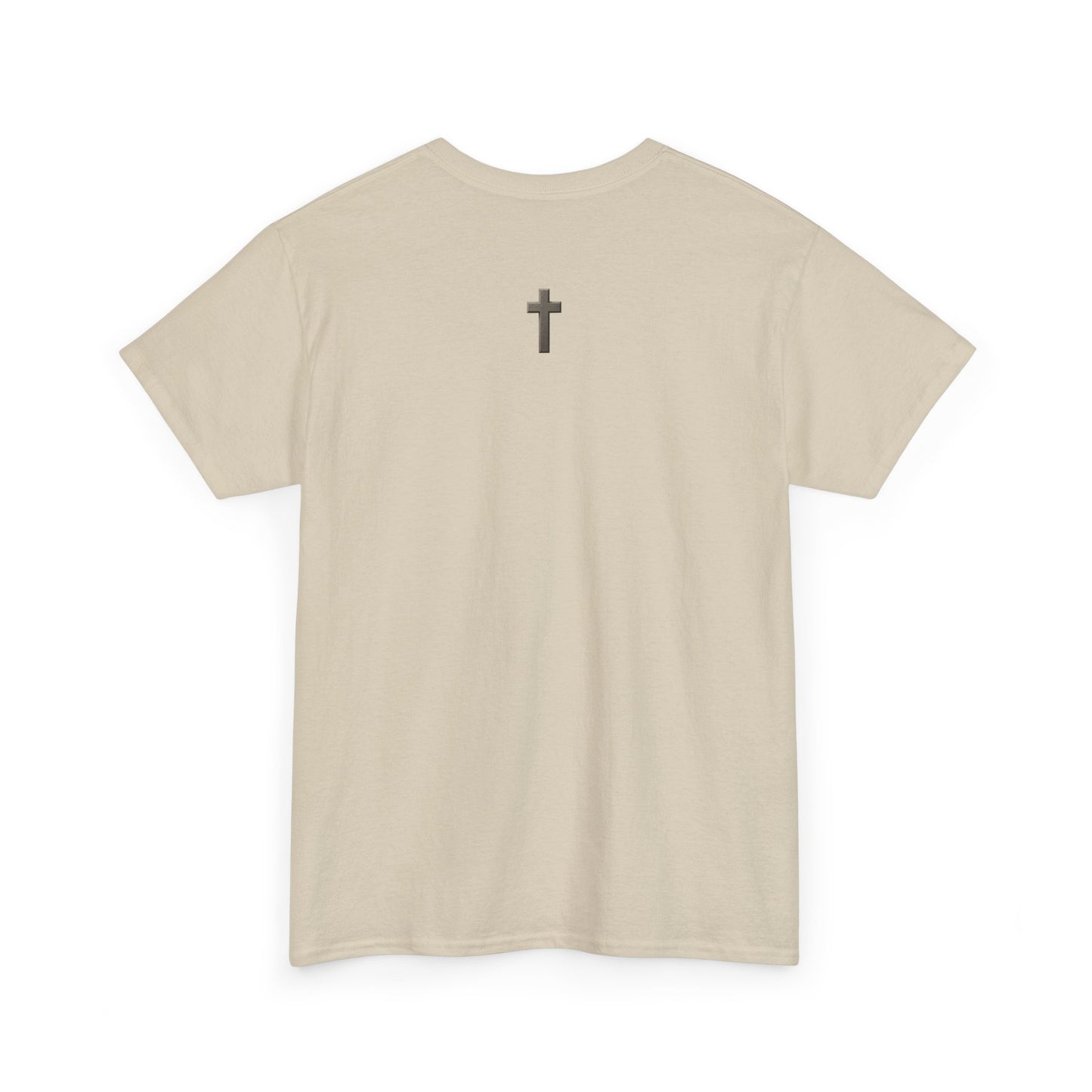 "Walk By Faith" Tee: Christian Bible Verse Unisex Heavy Cotton Shirt