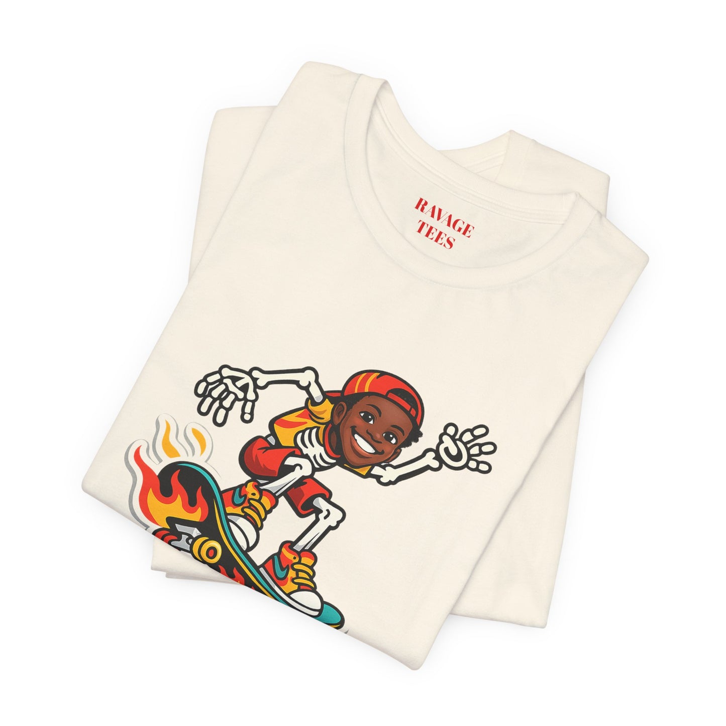 Skateboard Skeleton Tee