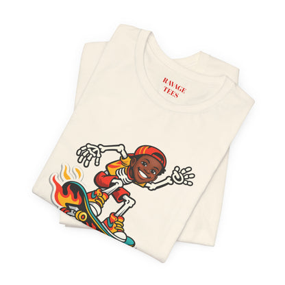 Skateboard Skeleton Tee