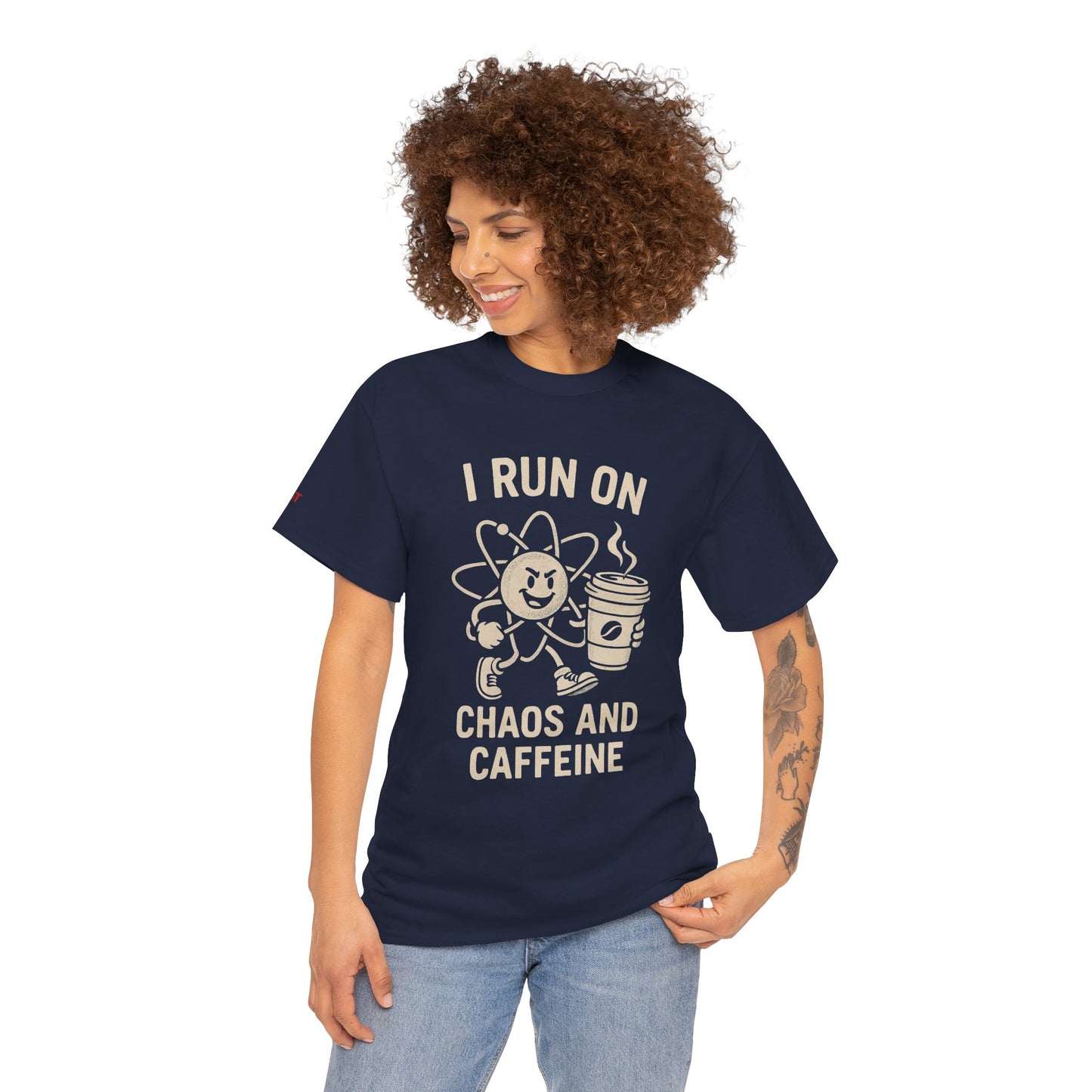 I Run on Chaos and Caffeine Tee