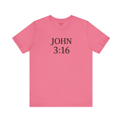 **JOHN 3:16 Faith-Inspired Unisex Tee