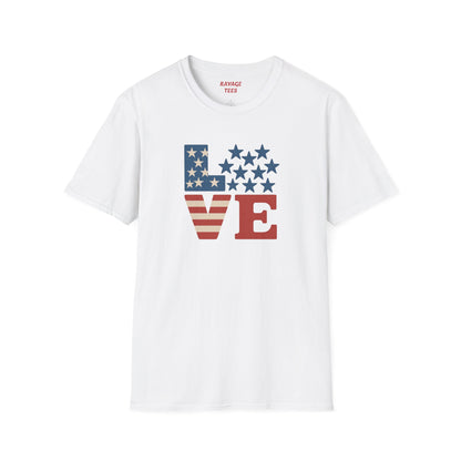 Soft Unisex Freedom & Love Graphic Tee | Gift & Daily Wear