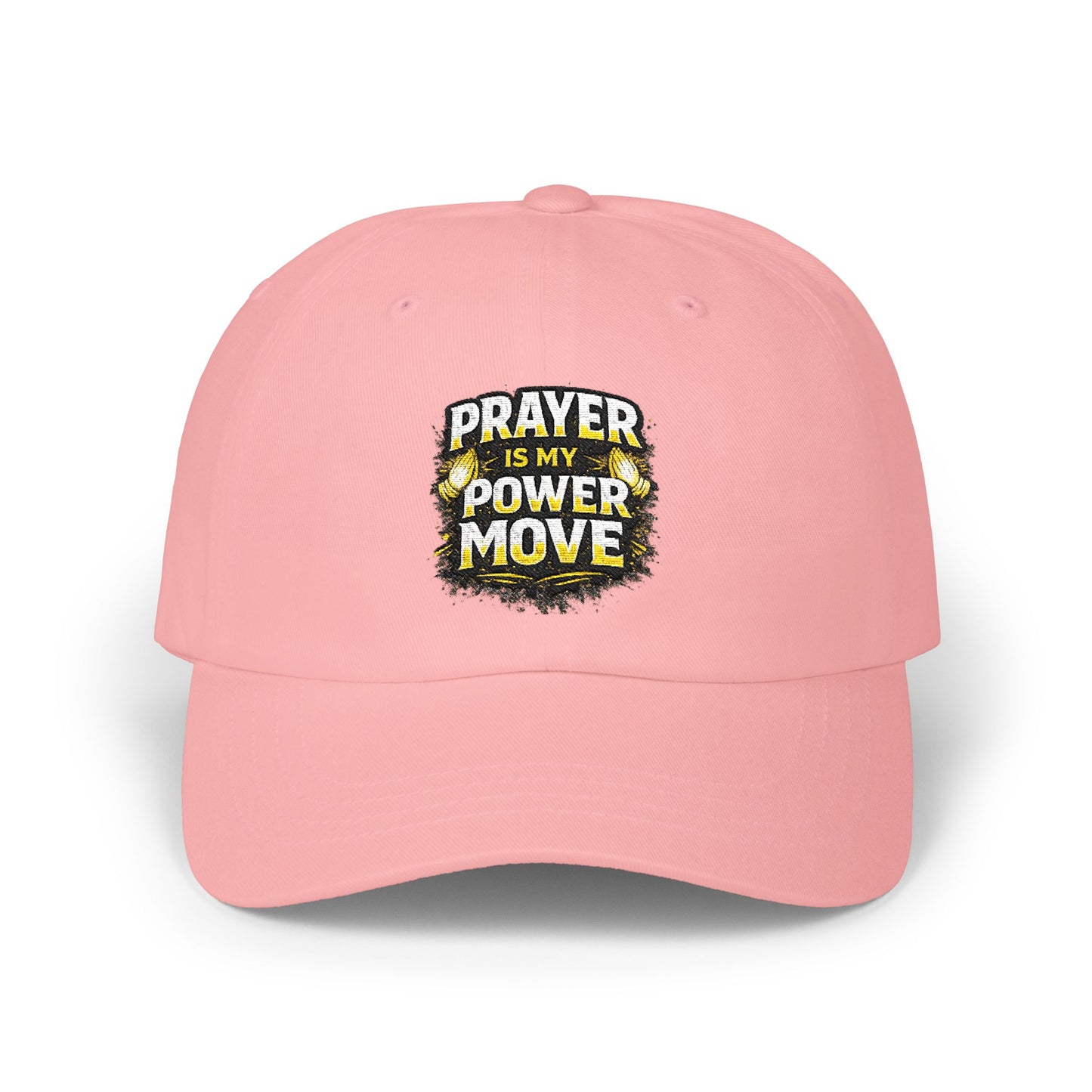 Prayer Is My Power Move Dad Cap — Christian Baseball Hat
