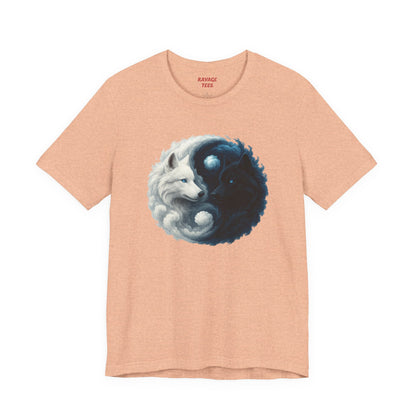 Yin Yang Wolves Tee