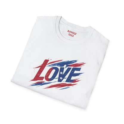 Soft Unisex Freedom & Love Graphic Tee | Gift & Daily Wear (61 characters)