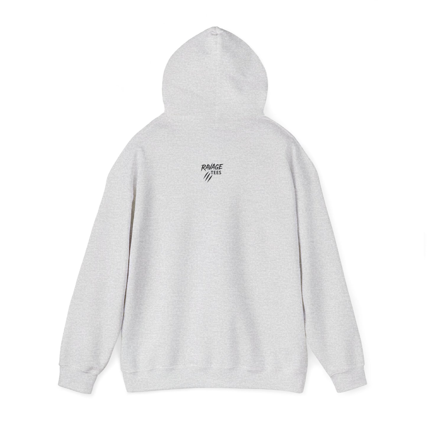 RAVAGE TEES Minimalist Unisex Hooded Sweatshirt – Cozy Everyday Wear for Style and Comfort