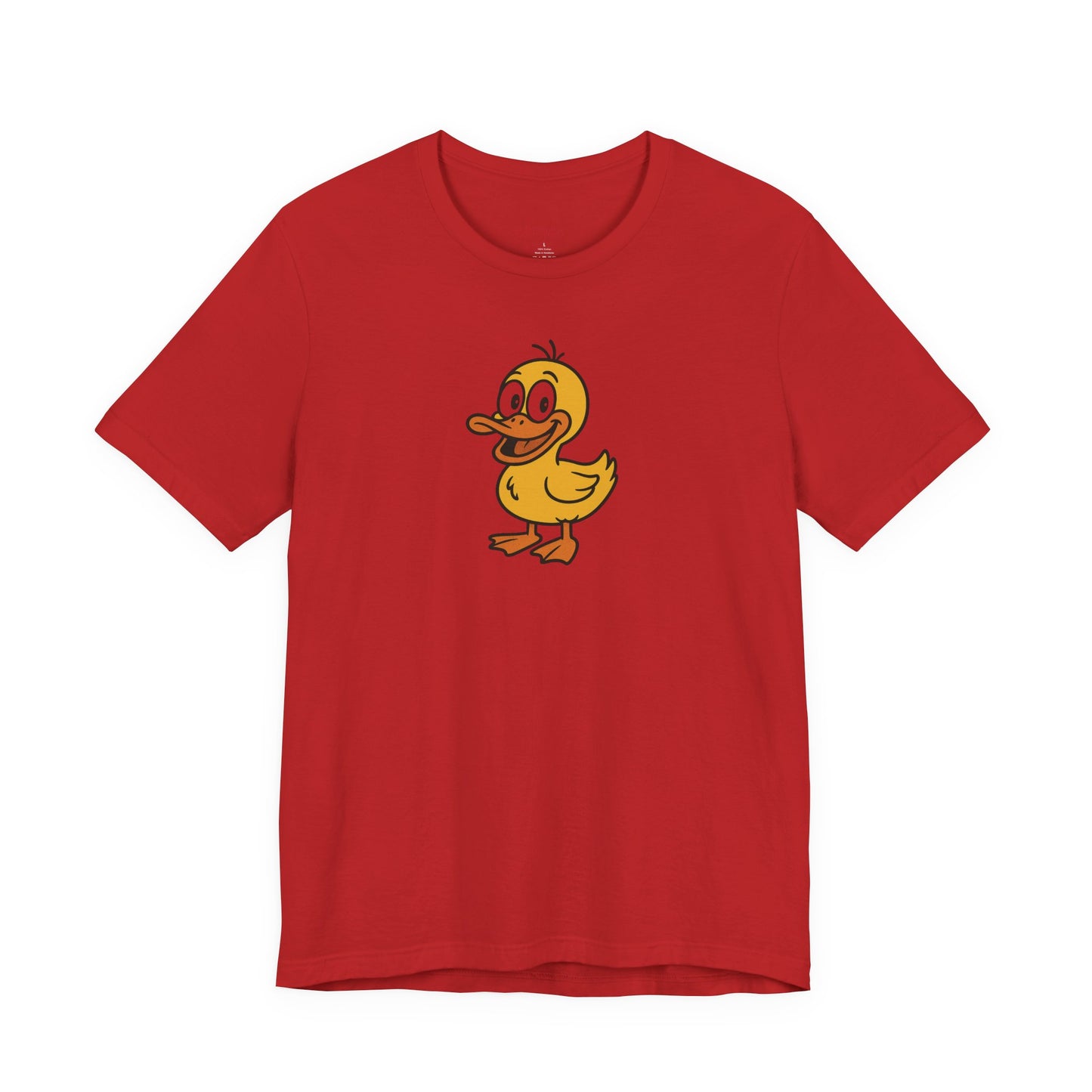Cute Duck Graphic Tee for Animal Lovers, Unisex T-Shirt, Funny Gift Idea, Casual Wear, Summer Outfit