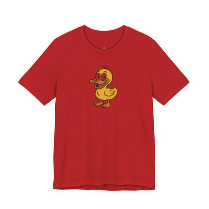 Cute Duck Graphic Tee for Animal Lovers, Unisex T-Shirt, Funny Gift Idea, Casual Wear, Summer Outfit