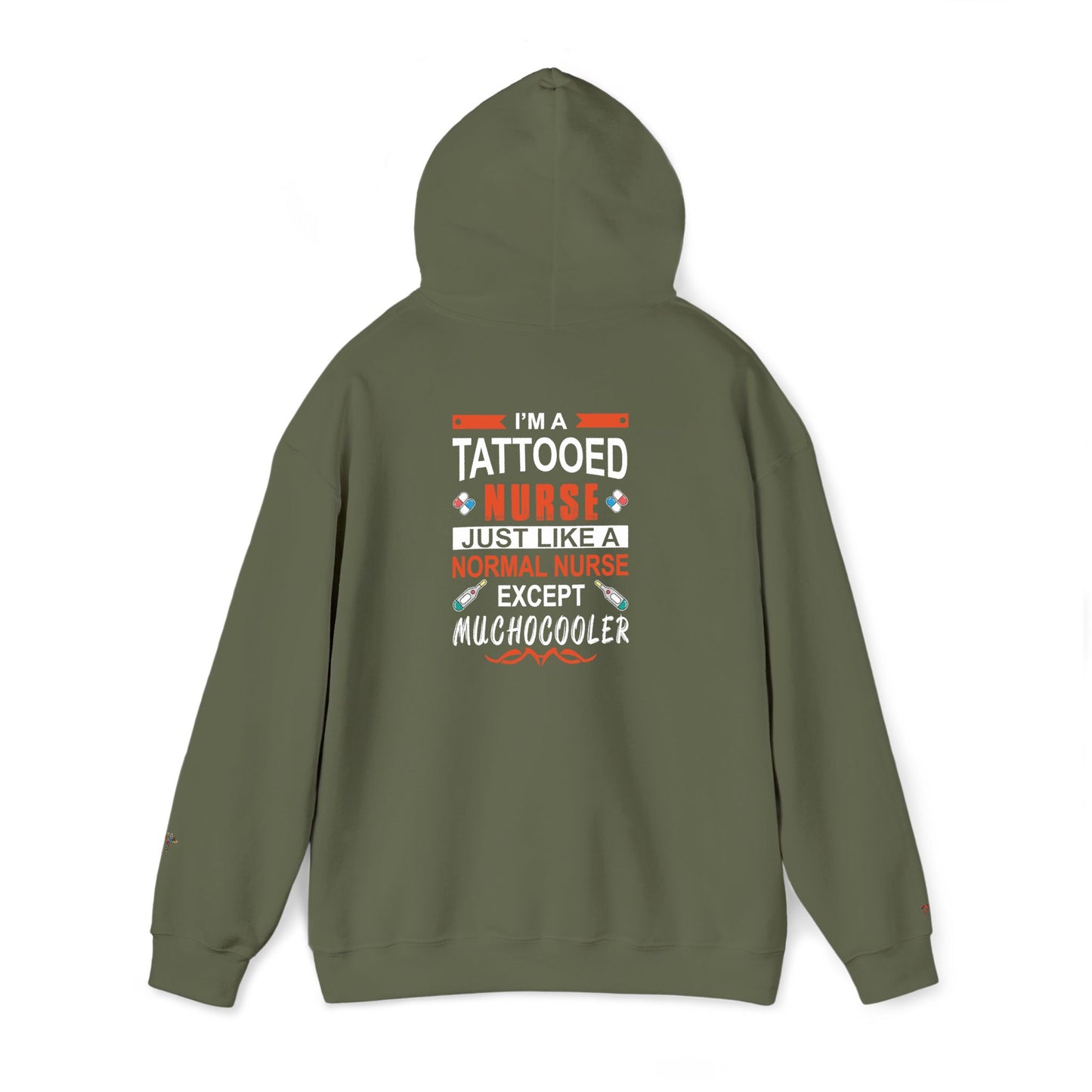 Tattooed Nurse Tee Hoodie