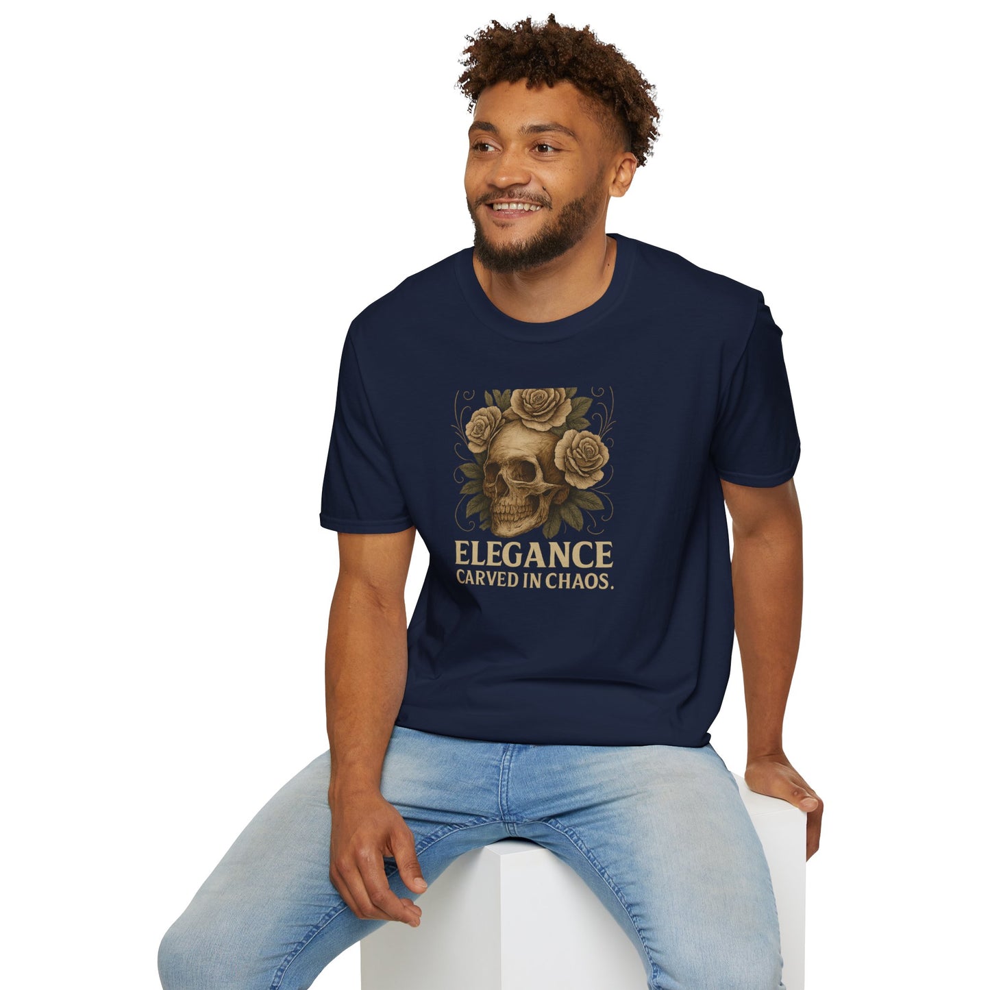 ELEGANCE CARVED IN CHAOS TEE
