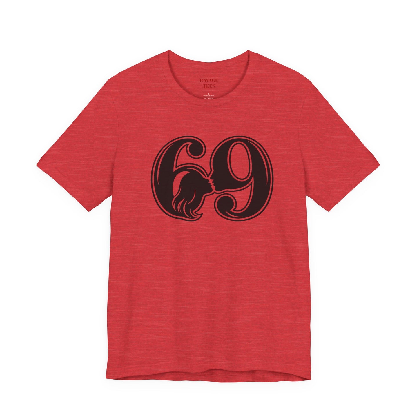 69 Retro Swirl Number Tee