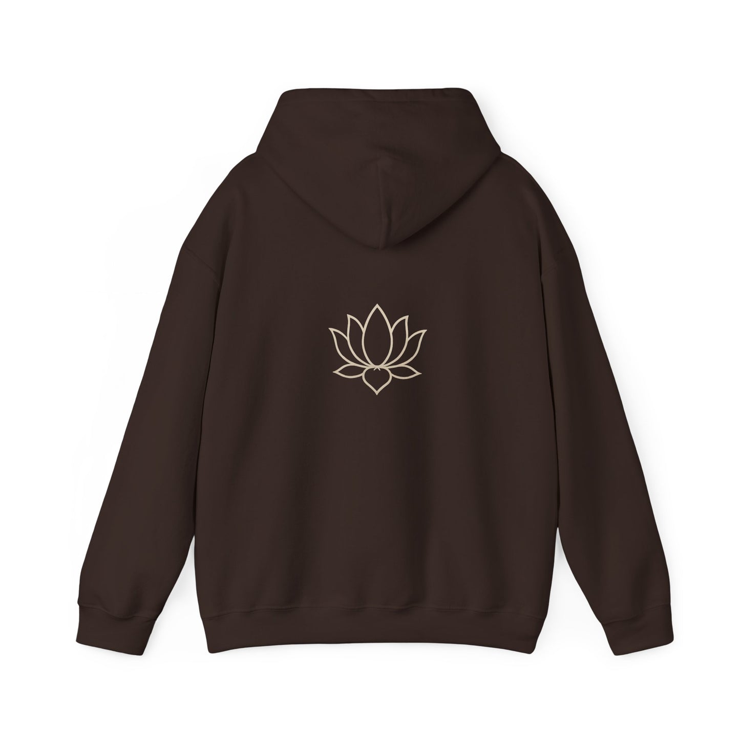 Mindful Message Hooded Sweatshirt – Align with Peace, Power, and Purpose, Yoga Gift, Inspirational Apparel, Cozy Hoodie, Meditation Wear.  Made to inspire your mindset—crafted to elevate your style.