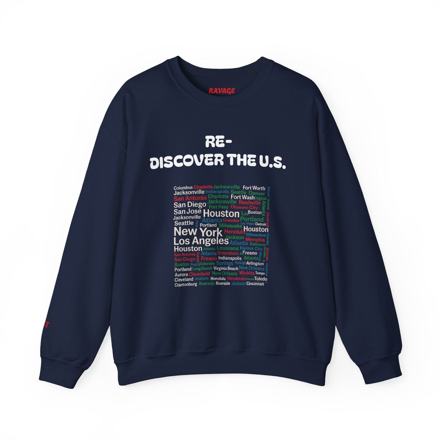 City Map Crewneck Sweatshirt