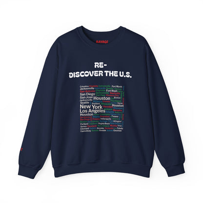 City Map Crewneck Sweatshirt