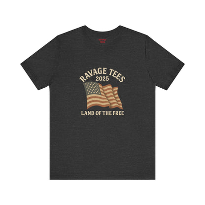RaVage Vintage Tee: "Land of the Free"