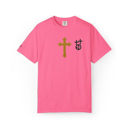 Calvary Cross Unisex T-Shirt – Faith-Based Apparel, Christian Symbol Tee, Everyday Casual Wear, Inspirational Gift