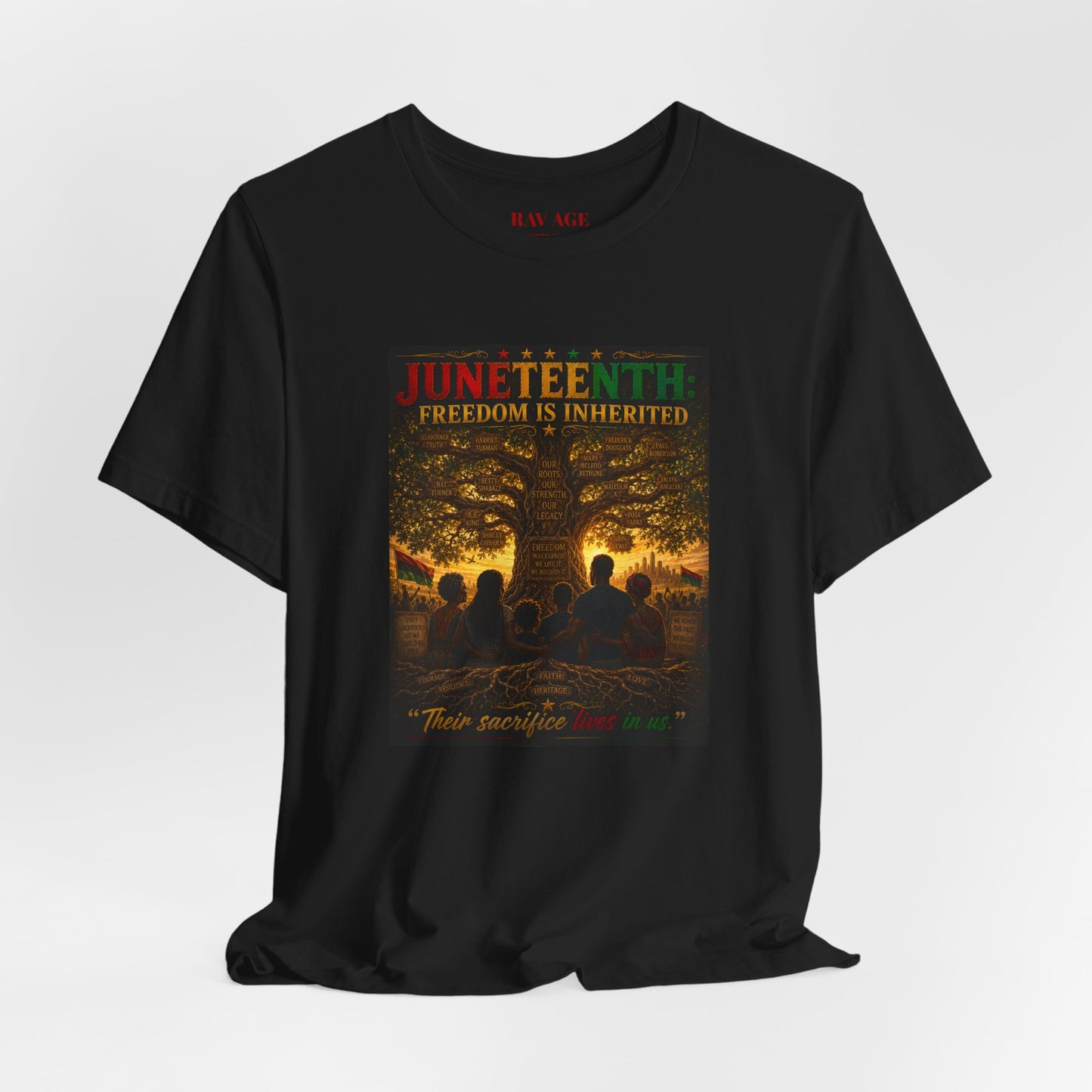 Juneteenth "Freedom Is Inherited" Tee