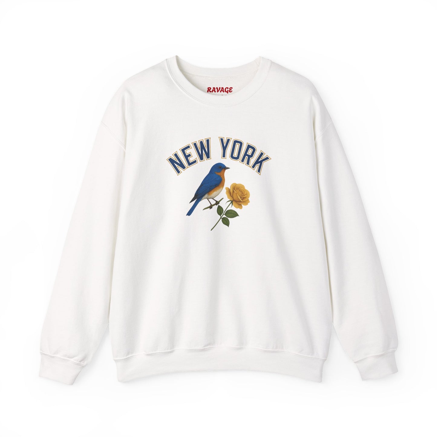 RAVAGE New York Vibe Unisex Crewneck Sweatshirt-Cozy Street wear