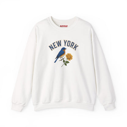 RAVAGE New York Vibe Unisex Crewneck Sweatshirt-Cozy Street wear