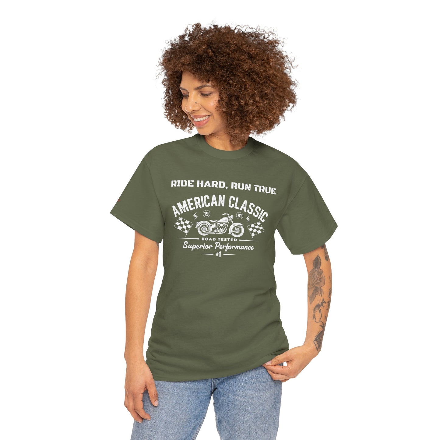 American Classic Unisex Heavy Cotton Tee,